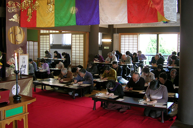 花祭り写経会